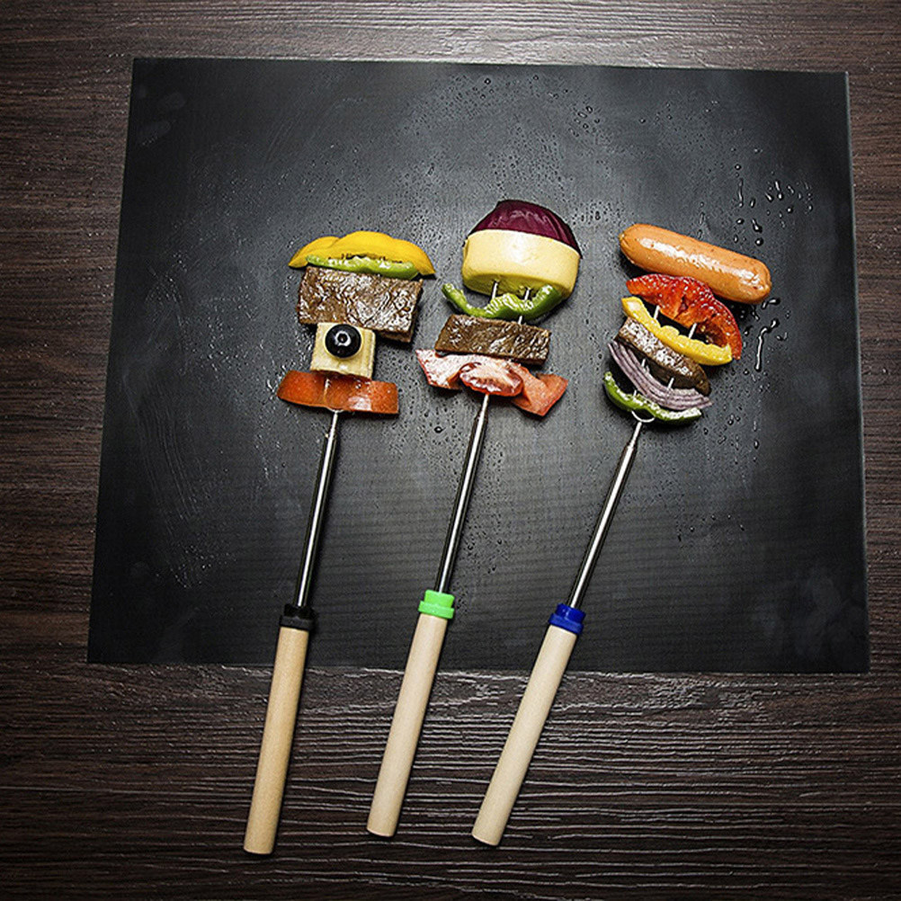 Heat Resistant Mat - 3枚セット ノンスティックBBQマット TPFE耐熱グリルマット グリル、オーブン、電子レンジ、ベーキング用 再利用可能なバーベキューマット アウトドアグリル用