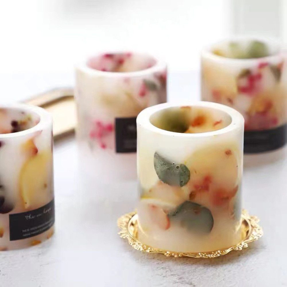 ジャー・キャンドル型シリコンカボチャ型コンクリートの味多肉植 - Candle Vessel Supplies のレビューと価格