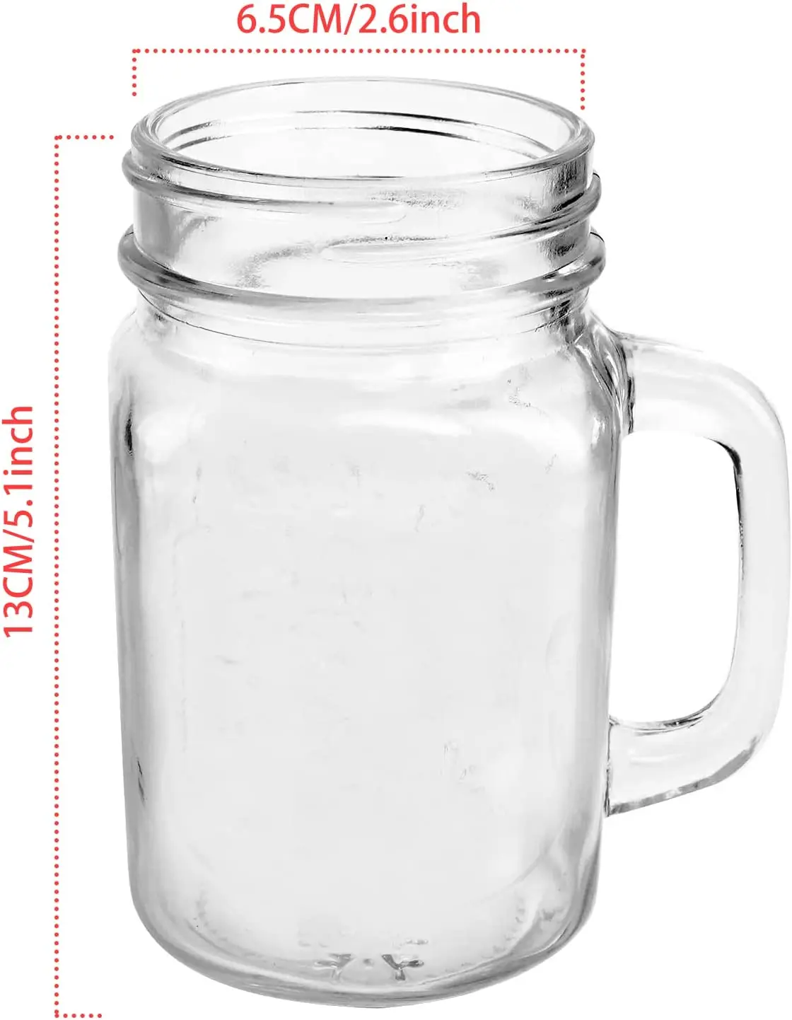 再利用可能なフルーツジュースクールドリンクグラスボトルグラデ - Mason Jar 8Oz のレビューと価格