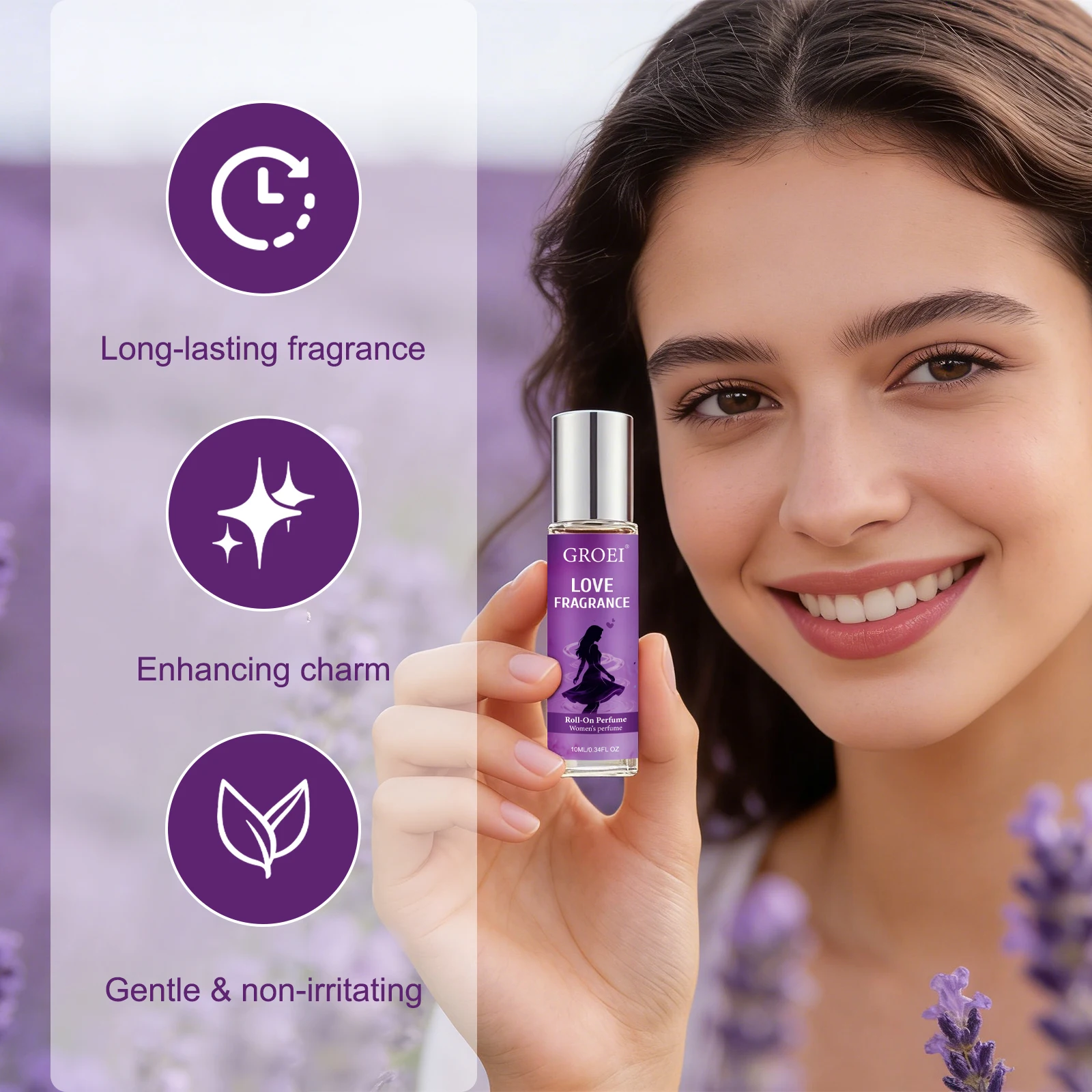 10ml GROEI 女性用ロールオン香水 長持ちする重ね付 - Fragrance Oil 10Ml のレビューと価格