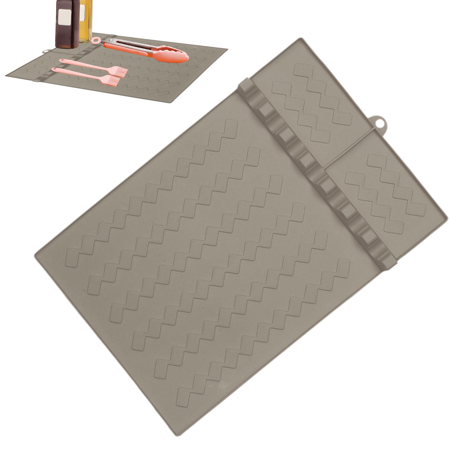 シリコーンバーベキューグリルマットサイドシェルフスパチュラツ - Heat Resistant Mat のレビューと価格