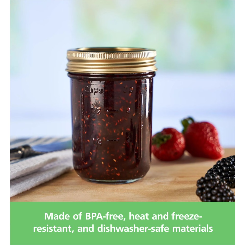 8オンスのメイソンジャー、レギュラーマウスハーフパイントのキ - Mason Jar 8Oz のレビューと価格