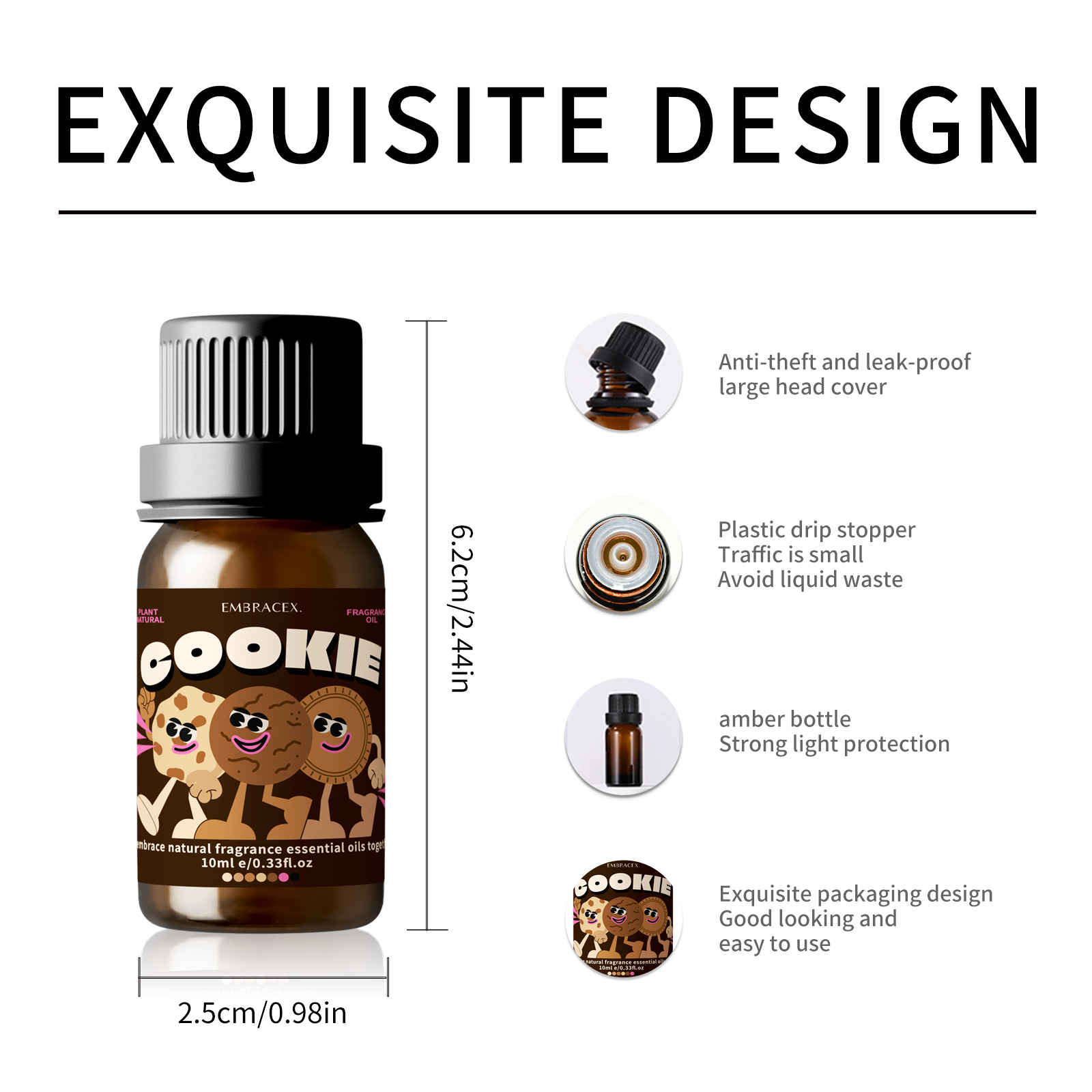 10ml クッキーの香り エッセンシャルオイル アロマセラピ - Fragrance Oil 10Ml のレビューと価格