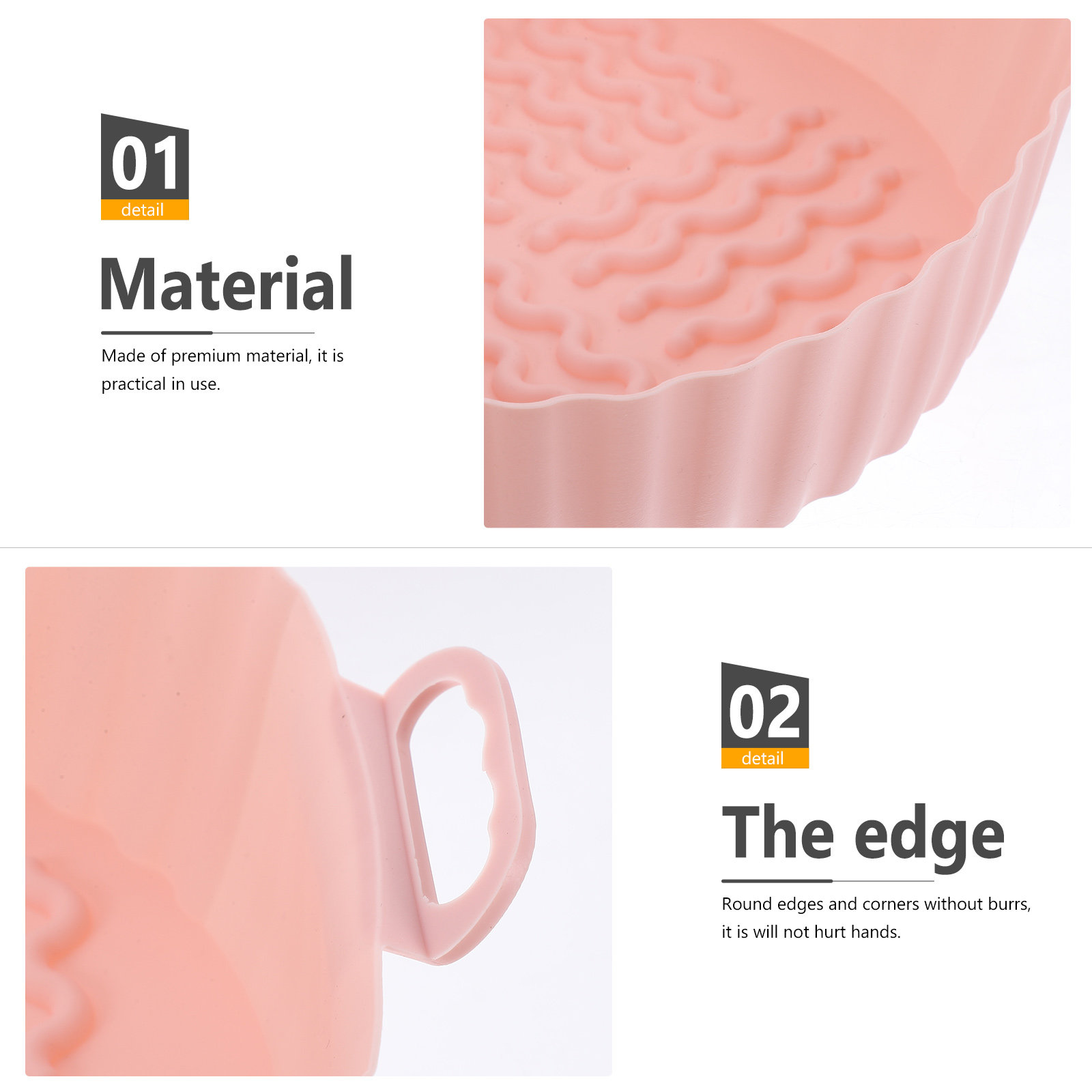 2 個のシリコンベーキングマットエアフライヤー用ノンスティッ - Heat Resistant Mat のレビューと価格
