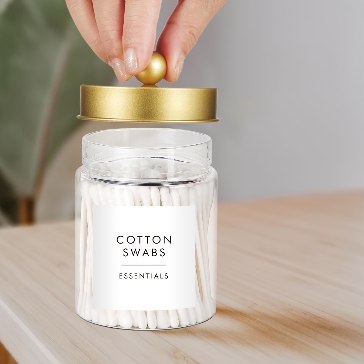 綿棒ホルダーディスペンサー - 8オンスのプラスチック製薬瓶 - Mason Jar 8Oz のレビューと価格