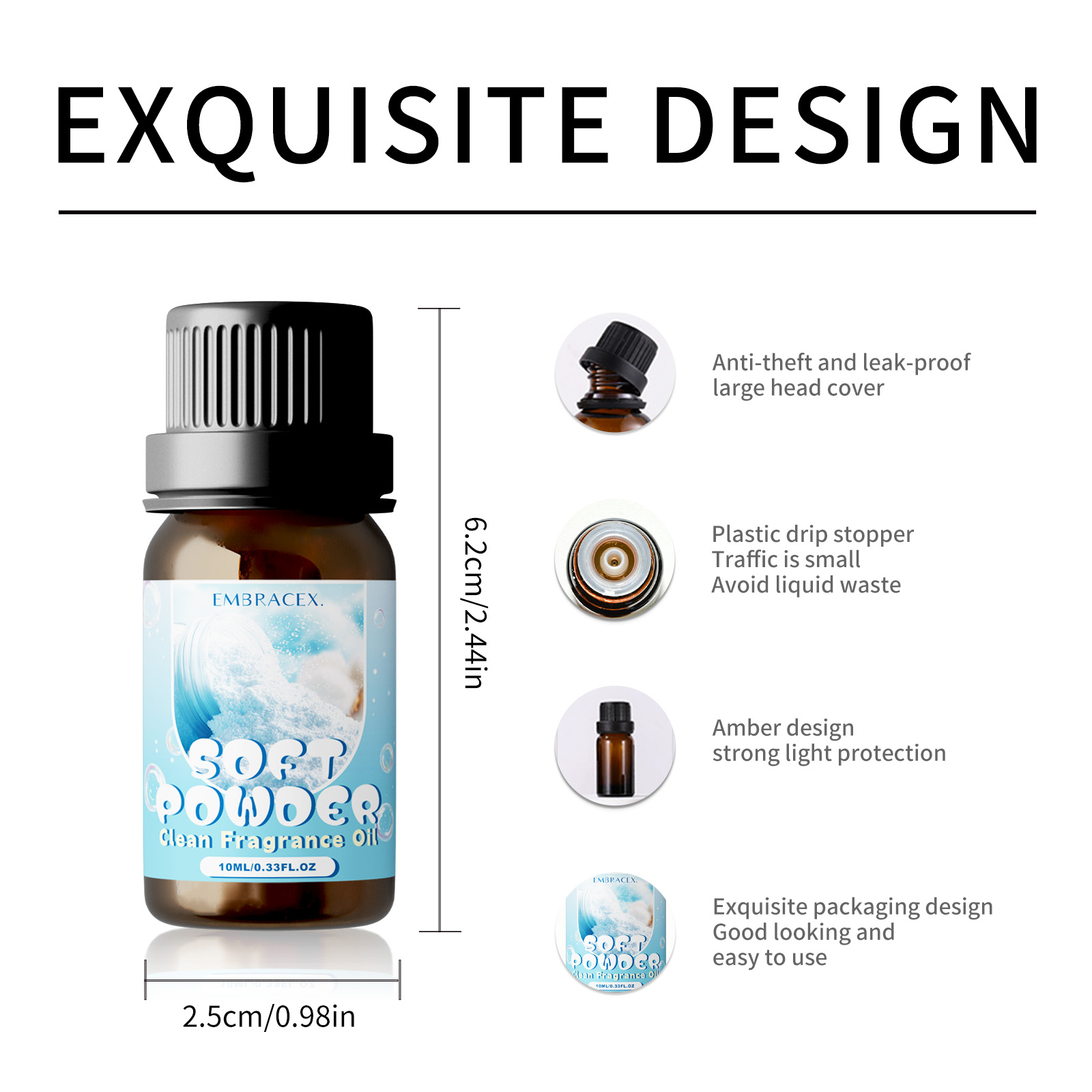 10ml ソフトパウダーエッセンシャルオイル バニラ・バイオ - Fragrance Oil 10Ml のレビューと価格